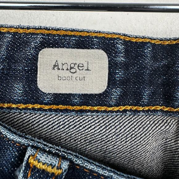 AG Adriano Goldschmied The Angel Boot Cut Jeans Denim Medium Wash Women's 27R - Picture 5 of 12